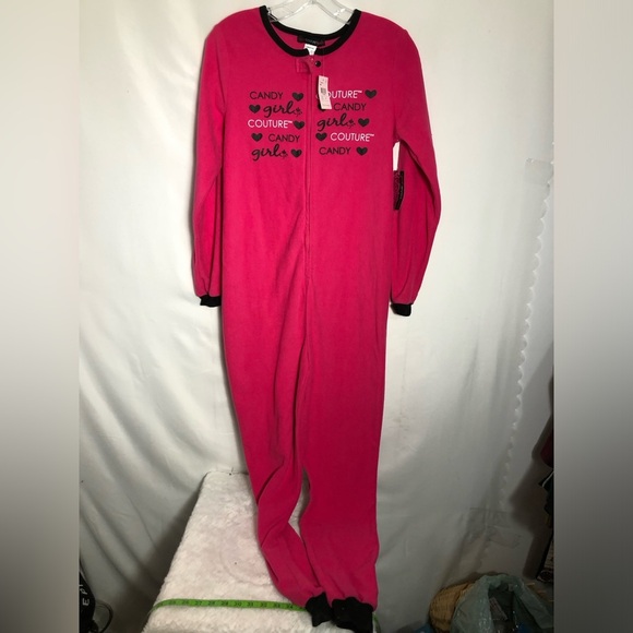 Girls Fleece Onesie Pyjama. Size 12 New with Tags. - Picture 1 of 8